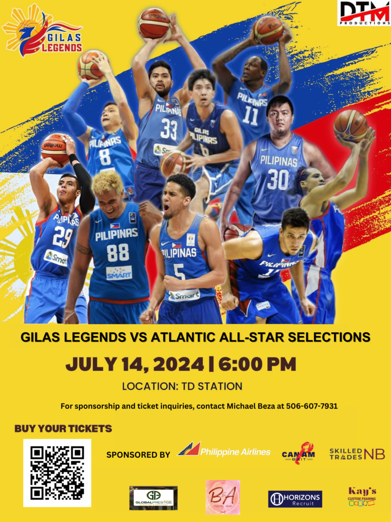 Gilas Pilipinas – TD Station – Saint John, NB